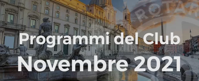 Programmi novembre 2021 8 Programmi novembre2021