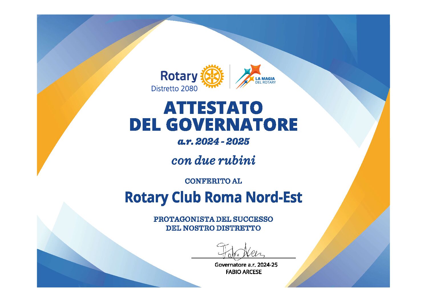 Attestato del Governatore a.r. 24 25 1 pdf