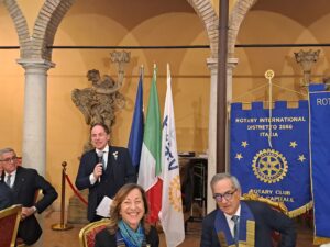 Visita ufficiale del Governatore Adriana Muscas al Rotary Club Roma Nord Est e Rotary Club Roma Capitale – 5 febbraio 2026 3 Foto 2 1