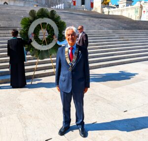 Il Rotary rende omaggio alla Nazione con la deposizione della corona d’alloro all’Altare della Patria 3 02 PXL 20260701 072518382