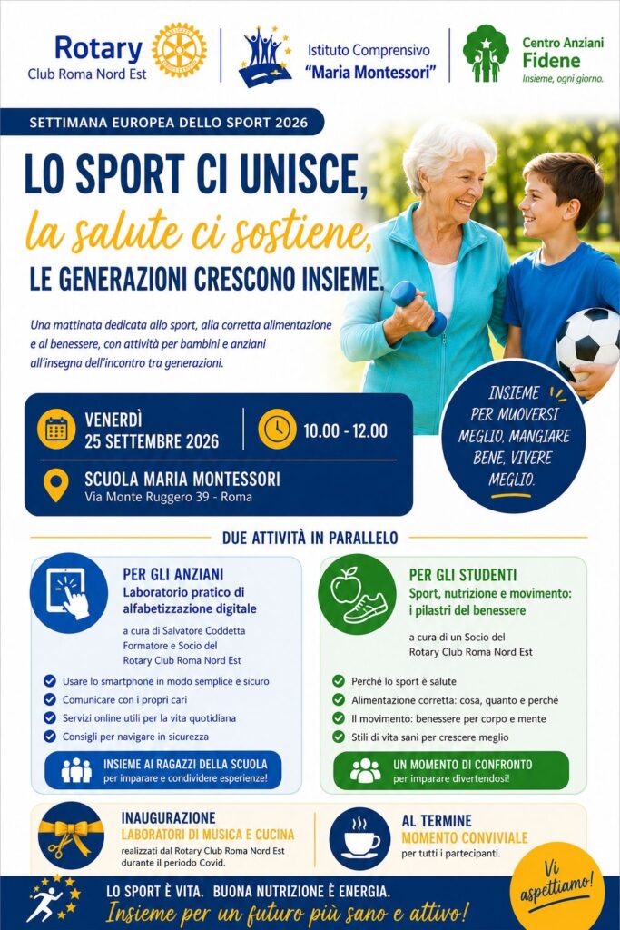 Programmi settembre 2026 2 Lo Sport ci UNISCE per la settimana Europea dello sport 1